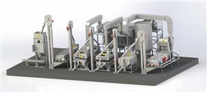 Cleaning Line Grain / Seed Processing Line