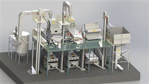 Sesame Cleaning Plant Compleet